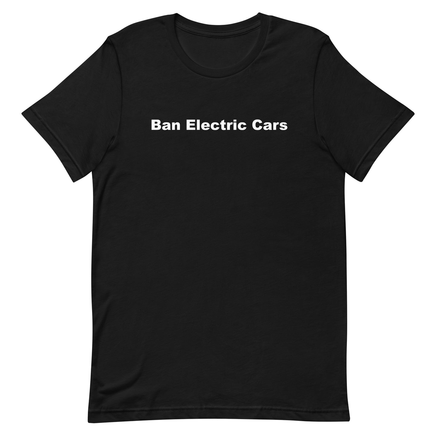 Ban Electric Cars (White Text)